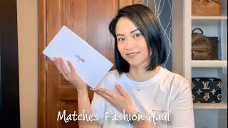 CELINE Triomphe Metal Sunglasses &bull; Matches Fashion Haul丨 Roma D.C.
