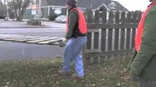 Stockade Fence Comes Down 11-29-12