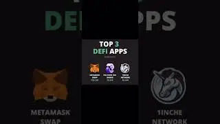 Top 3 DEFI apps #crypto #altcoin #defi #metamask #polygon #matic #future