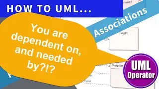 Understanding Associations in UML Part 3  Dependencies (e4)