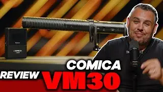 Revolução no mundo da captura de áudio para vídeo com o microfone Shotgun sem fio COMICA - VM30