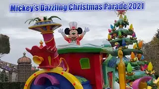 Disneyland Paris Mickey's Dazzling Christmas Parade 2021 - Full Parade in 4K Multicam
