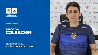 PAPO COM: RICARDO COLBACHINI | 19/02/2021 | EC PELOTAS