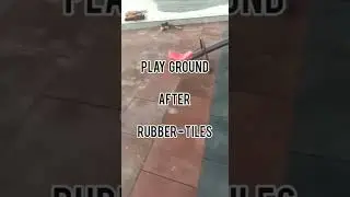 Kids Playground Idea Rubber Tiles safe flooring