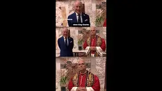 Why music choice was significant during King Charles' visit with Pope Leo