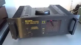CYGNUS PA 1800D RUIDO DE FUNDO E SURTO NO MOMENTO QUE LIGA O AMPLIFICADOR