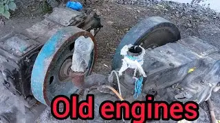 Tube well with peter diesel engine working || Culture Punjab da || peter diesel engine || tube wells