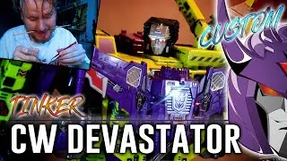Custom Titan Class Devastator | Transformers Combiner Wars | The Nerd Crate Too