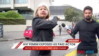 BREAKING: Avi Yemini EXPOSED as paid actor