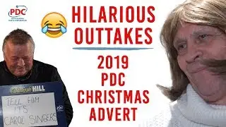 HILARIOUS OUTTAKES - PDC Christmas Advert 2019
