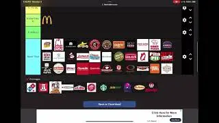 Canadian fast food tier list