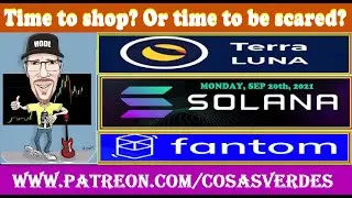 SOLANA FANTOM TERRA Crytpo Price Today 🔴 SOL FTM LUNA price prediction 🔴