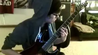 Veil Of Maya | Resistance | Guitar Cover By Evan Jordon Feat. Mystery Cat