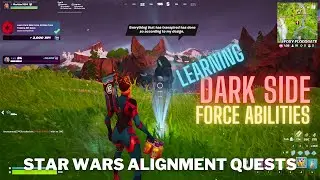 Learn Dark Side Force Abilities from Training Rift Gates Fortnite Star Wars Dark Side Alignment