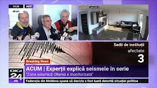Cutremurul din Gorj a avut intensitate peste 7 &icirc;n zona epicentrală. INFP: O surpriză
