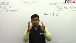 GATE 2018 Exam Solution CE 01 (GA)