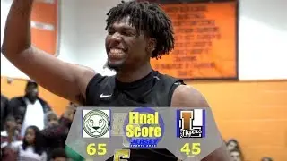 Roselle Catholic - 65 Linden - 45 | Boys Basketball | Naz Reid Double-Double