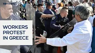 Greek workers protest over 13-hour workday law