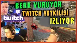 TWİTCH YETKİLİSİ BERK RİP TEPEYİ İZLİYOR BERK 43 VURUYOR
