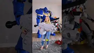 A Massive Life size Auto Bolter #warhammer40k #3dprinting
