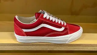 Vans Premium Old Skool (Suede Red/ Red) - Style Code: VN000D569IJ-RED