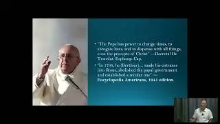 The Pope's Power Changing Laws and Dispensing with Christ's Precepts ?