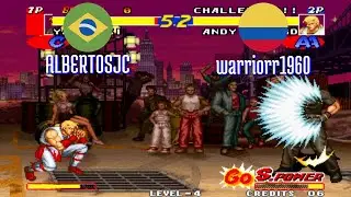 FT5 @rbff1: ALBERTOSJC (BR) vs warriorr1960 (CO) [Real Bout Fatal Fury rbff Fightcade] Sep 7
