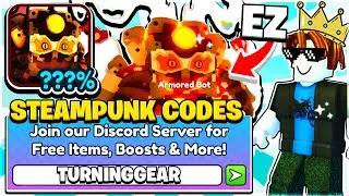 🔥 ALL Steampunk Codes + INSANE Secret Pet! | Roblox Rebirth Champions Ultimate