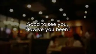 English Shadowing: Friendly Greetings (Casual Small Talk Practice)
