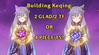 Keqing: 2 Gladiator's/2 Thundering Fury or 4 Piece Thundersoother? | Genshin Impact (Pre 3.0)