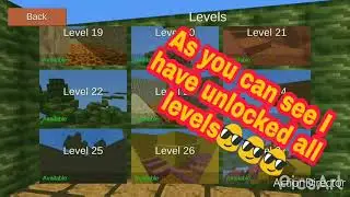 Blocky parkour - how to pass level 27