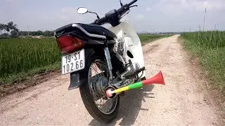 NVD - [ Thử ]  Gắn K&egrave;n V&agrave;o P&ocirc; Xe Dream