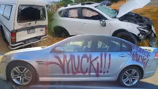 Поврежденные и разбитые автомобили на Южном острове Новой Зеландии - Исследование к концу 2025 года