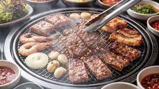 Korean BBQ (1 hour) 4K