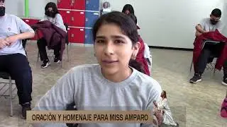 MEIGGS: ORACI&Ograve;N Y HOMENAJE PARA MISS AMPARO