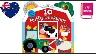 📚 Ten Fluffy Ducklings | Read Aloud by Aussie Mum | Fun Animal Counting Book! 🦆✨