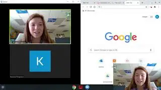 How to split screen with Zoom on your Chromebook