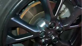 2012 Maxima Silver Metalizer Plasti Dip Wheels (Gunmetal-like)