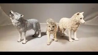 My wolf collection and review 2023! Schleich- Safari LTD- Papo- Collect A- Mojo
