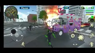 Rope Frog Ninja Hero Car Vegas: Exploring the Open World