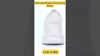 Men's Breathable Knit Running Shoes