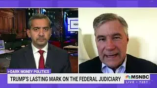 Sen. Whitehouse Joins Mehdi Hasan on MSNBC to Talk Court Capture and the DISCLOSE Act