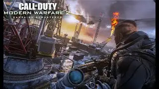 Russian Oilrig (Hostage Rescue Operation) Modern Warfare 2 Remastered Part 9 - 4K