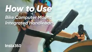 Insta360 - How to Use the Bike Computer Mount (Integrated Handlebars Edition)