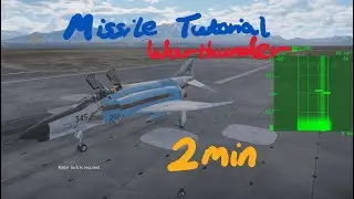WarThunder Missile Tutorial - 2 mins
