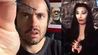 ASMR - Kiwi Bloke Awkwardly Attempts Your Halloween Makeup *Morticia Addams*