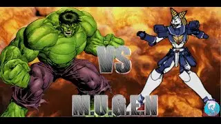 The Unstoppable Force VS The Unpredictable Machine: Powerscaling Hulk VS Robo-Ryuko | MUGEN Request!