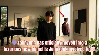 🏡 Тэхён так счастлив в своём новом доме&hellip; А Чонгук к этому причастен? 💜 😭