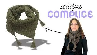 SCIALLE COMPLICE all'uncinetto - La SORPRESA? Si abbina a 4 progetti che hai gi&agrave;!
