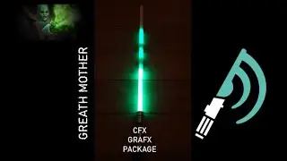 Crystal focus 10 (CFX) GraFx bladestyle for soundfont Great Mother - Kyberphonic Fonts, Custom style